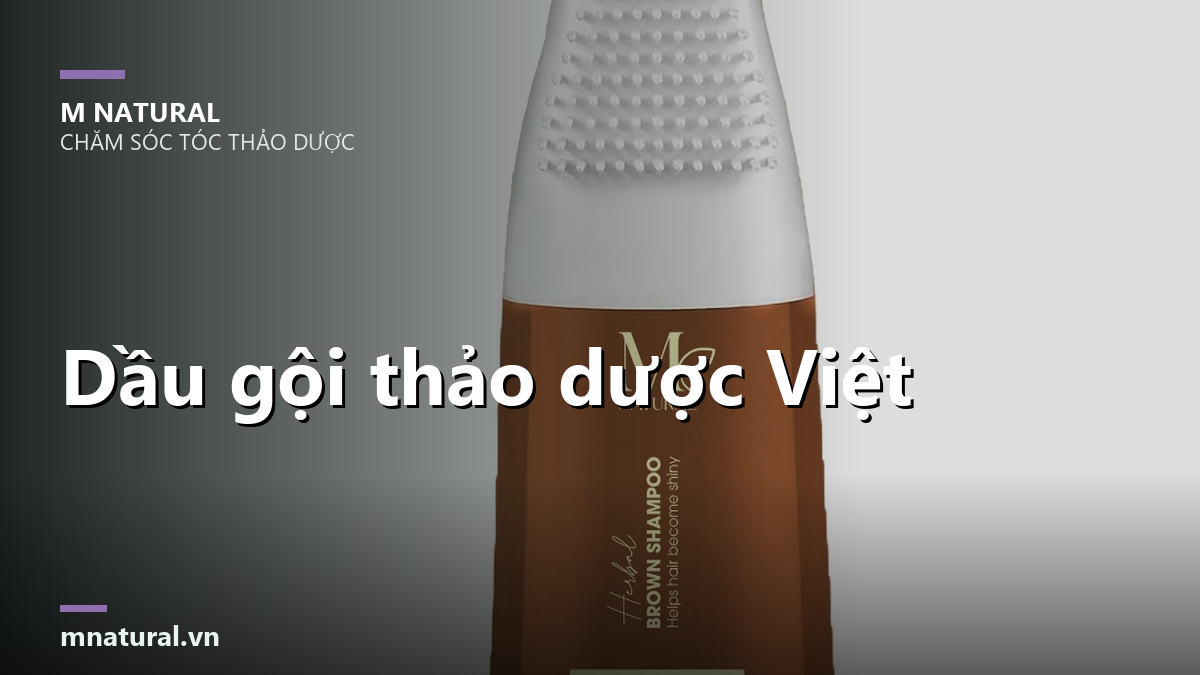 Dầu gội thảo dược Việt