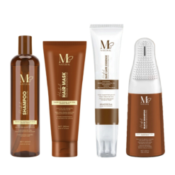 Combo Hồi Xuân M Natural gồm Dầu Gội Thảo Dược 400ml, Hấp Ủ Tóc 250ml, Tinh Chất 60ml và Dầu Gội Phủ Bạc 200ml