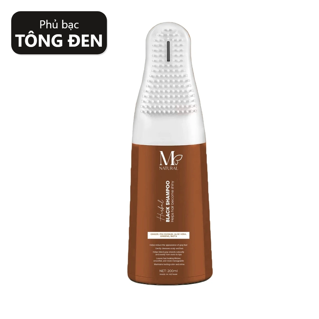 Dầu Gội Phủ Bạc Thảo Dược M Natural
