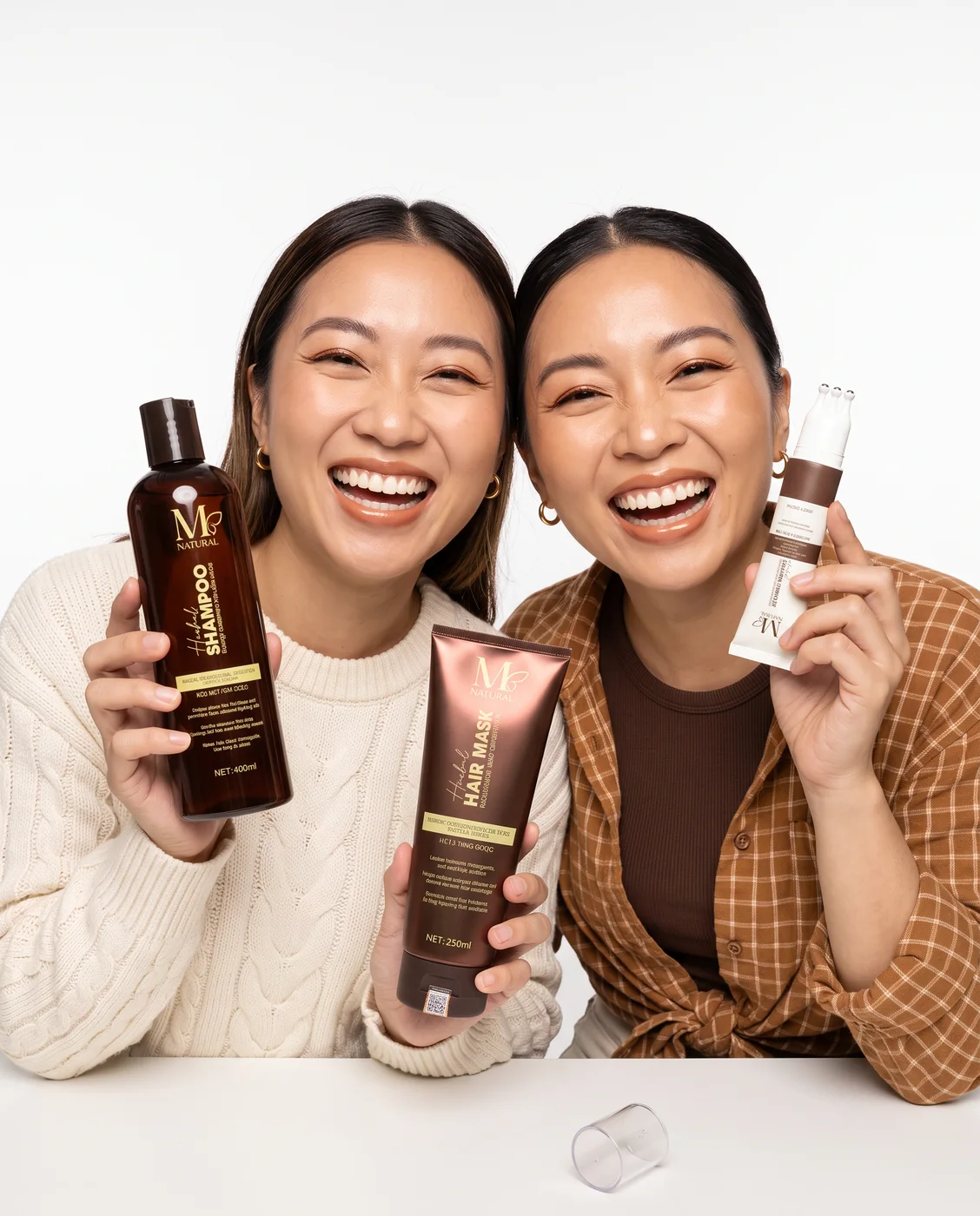 Hình ảnh thương hiệu M Natural, niềm vui chăm tóc cùng nhau